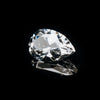 Pear Cut Lab Created White Sapphire Loose Stone